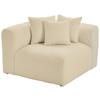 Modul Sofa Bloom Ecke B: 115 cm Beige - Beige, Trend, Textil (115/70/115cm) - Livetastic
