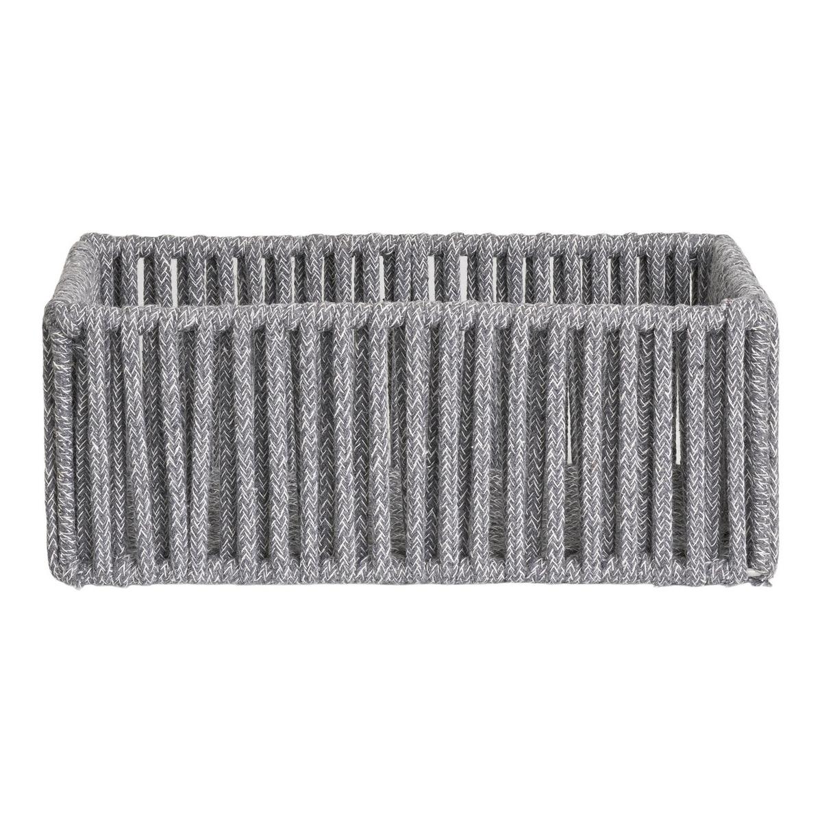 Korbset Arese Grau 3-Teilig - Grau, Design, Textil/Metall (16/10/26null)