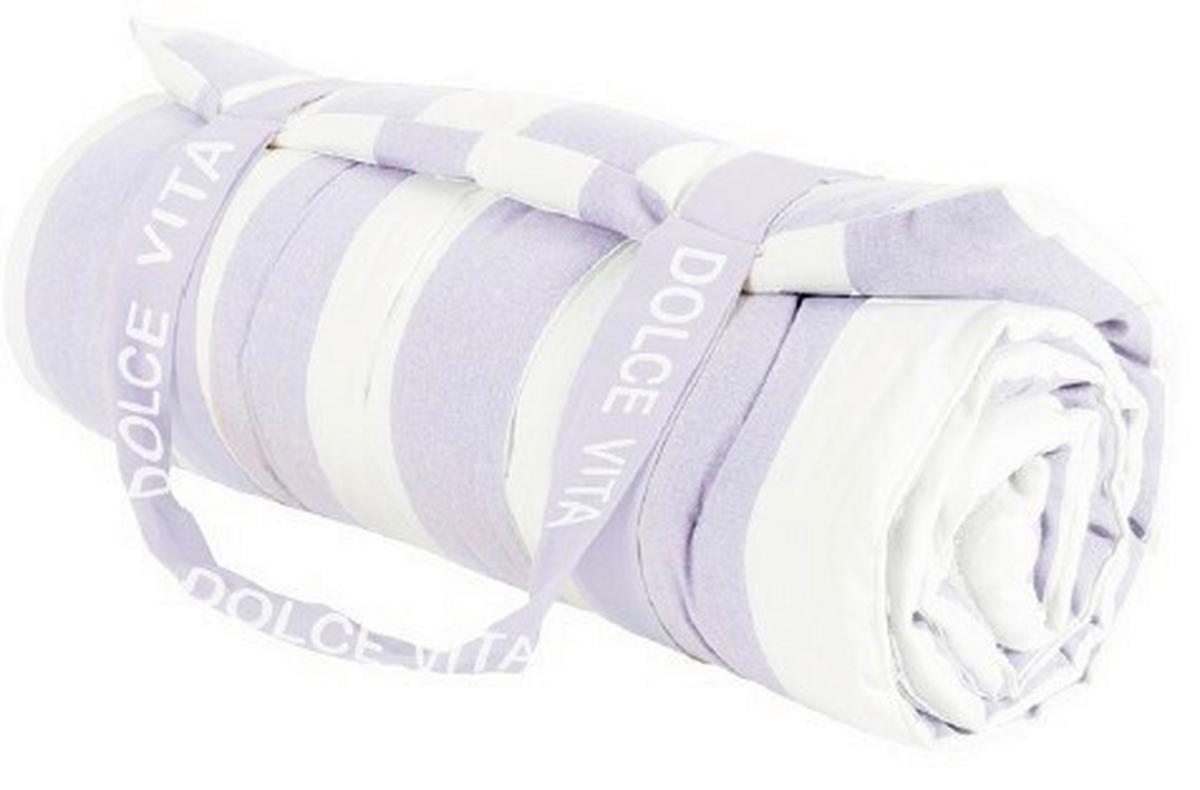 PLÁŽOVÁ PODLOŽKA MANDY - fialová, textil (60/180cm) - Mömax