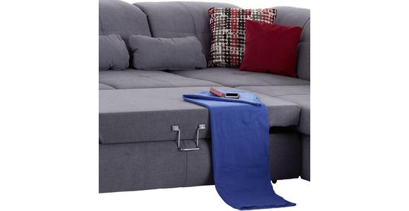 Ecksofa mit Schlaffunktion Paso, Webstoff - Grau, MODERN, Textil (315/260cm) - Luca Bessoni