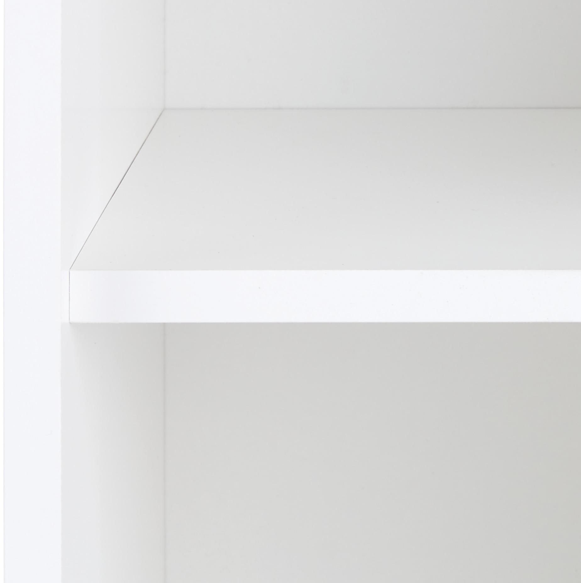 Polc Box - fehér, Modern, faalapú anyag (23/46/25cm)