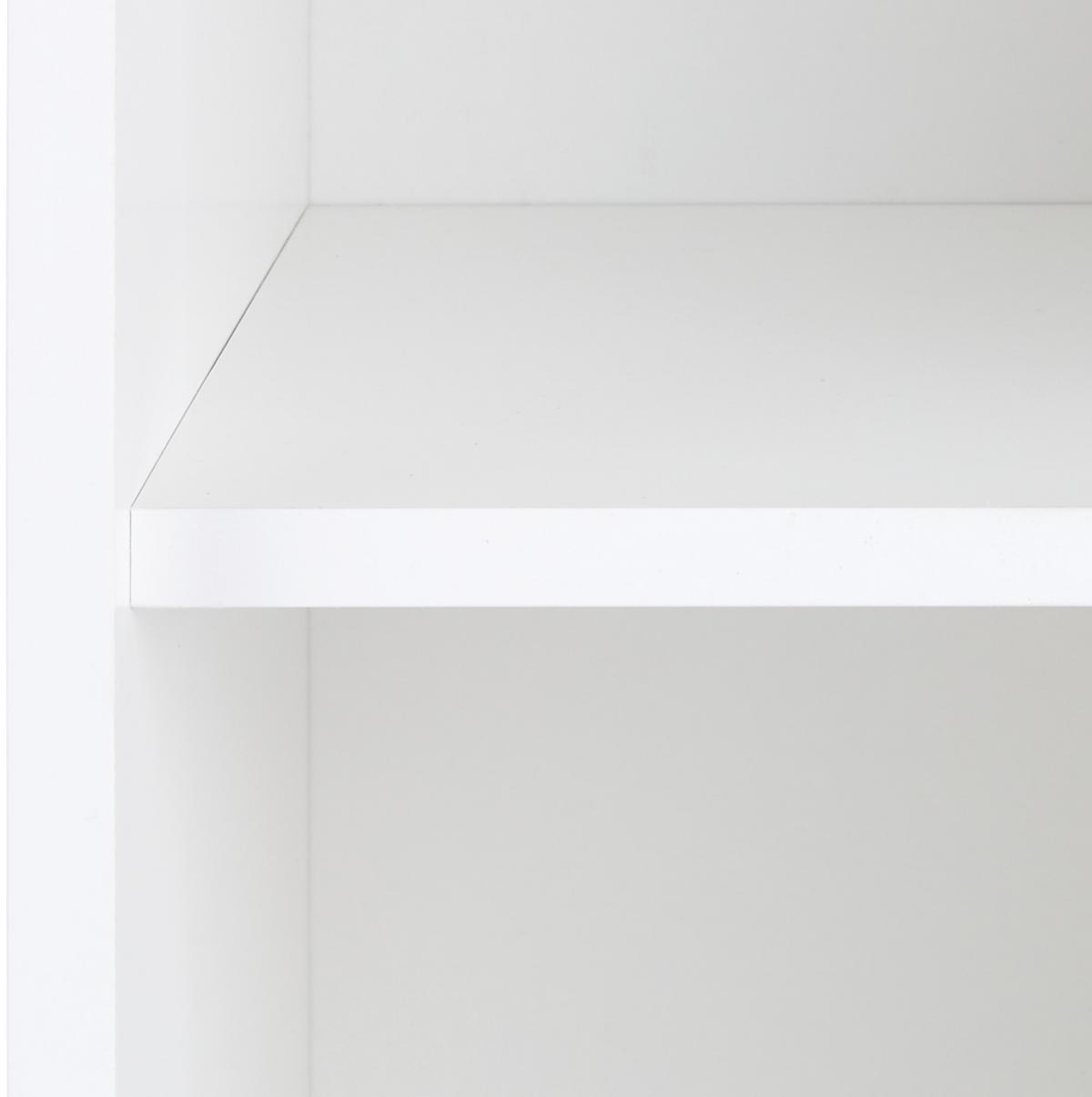 Polc Box - fehér, Modern, faalapú anyag (23/46/25cm)