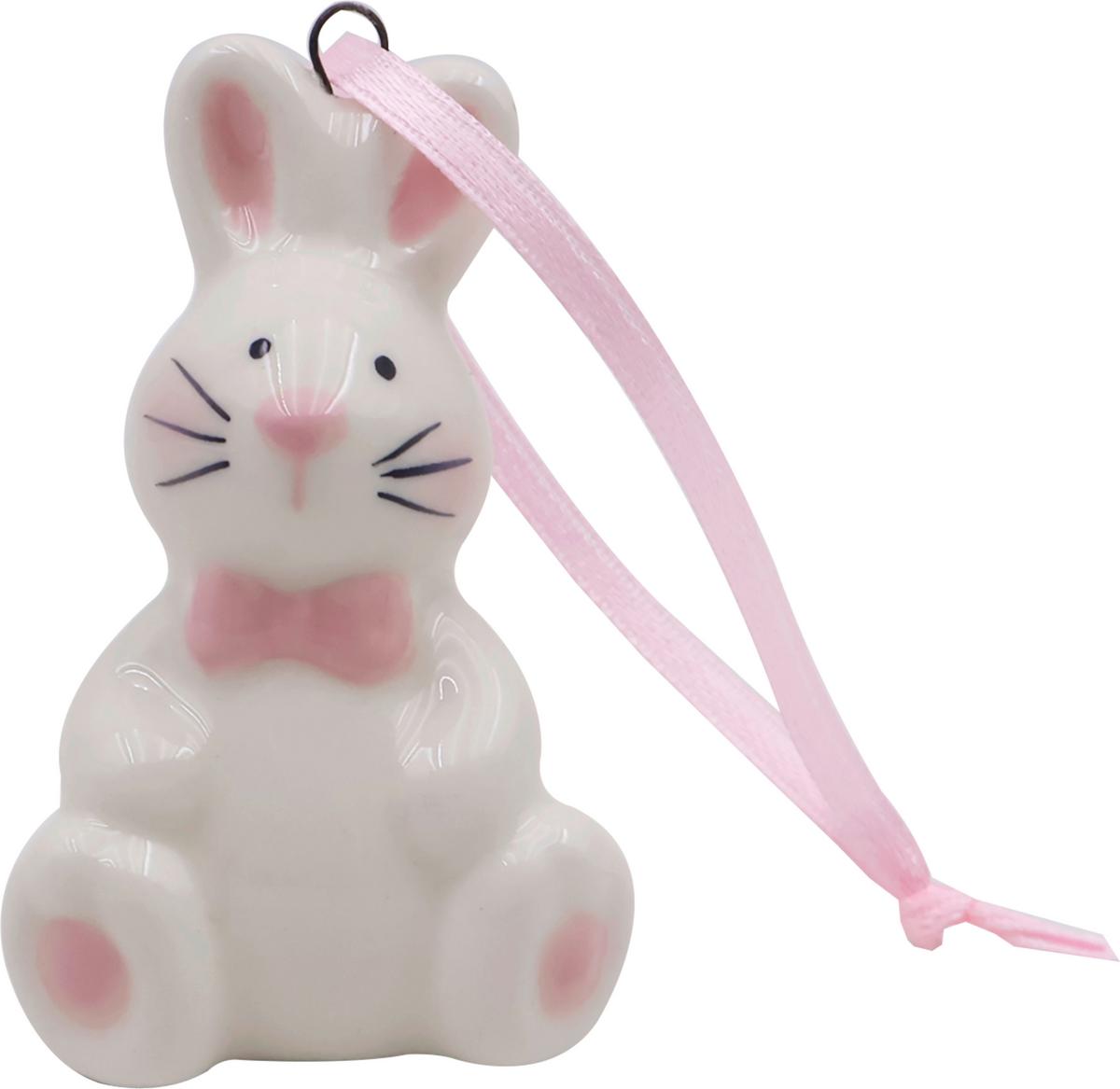 Dekohänger Wela - Multicolor/Weiß, KONVENTIONELL, Keramik - Luca Bessoni