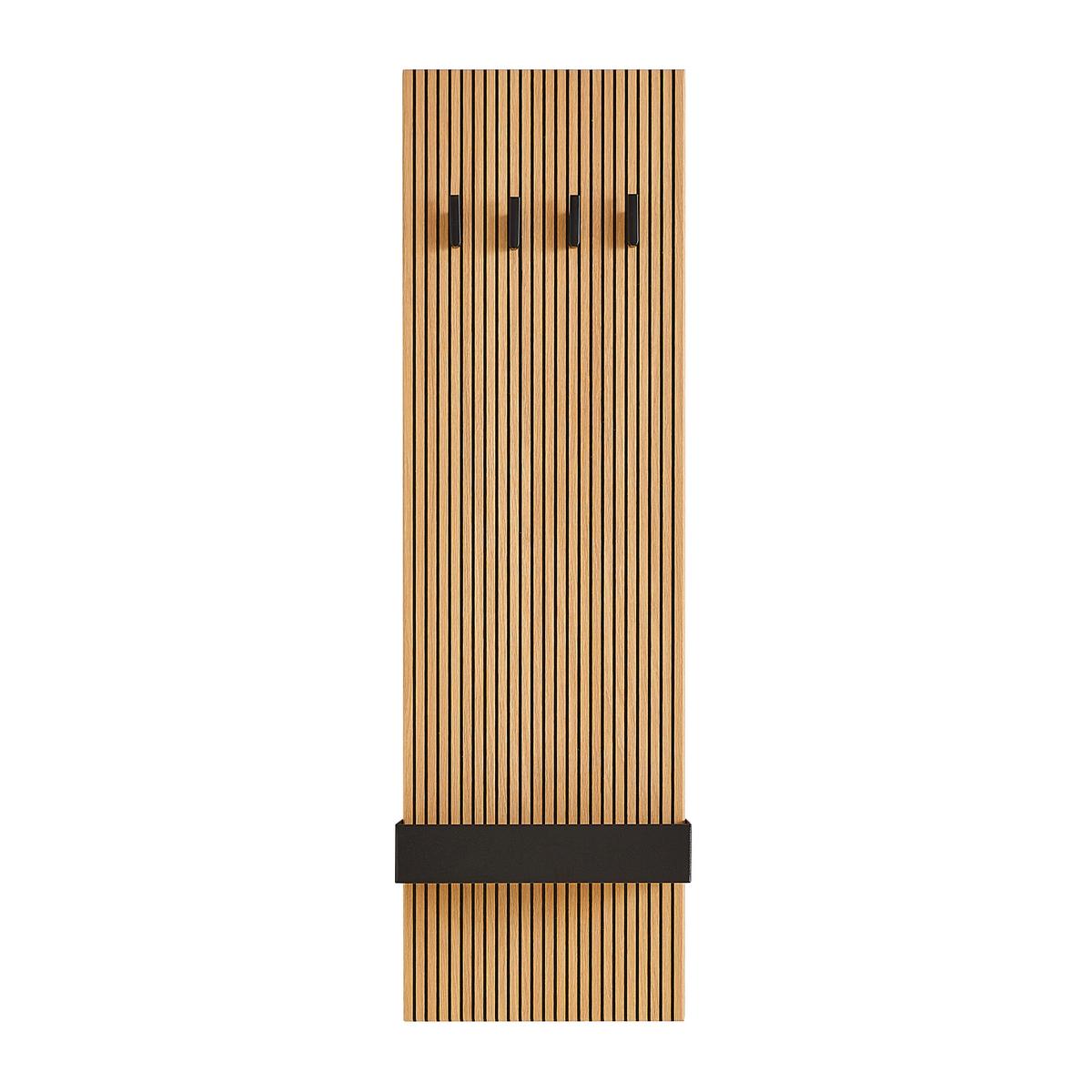Nástenný panel VENEZIA - farba duba, Lifestyle, kompozitné drevo (35/115/15cm) - Mömax