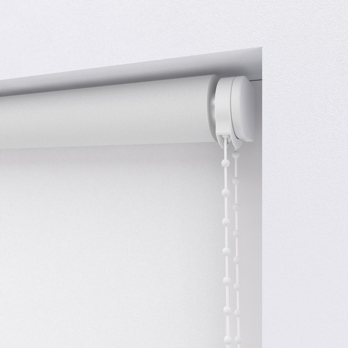 Rollo 150x190 Cm Mit Kettenzug - Weiß, Basics, Kunststoff (150/190cm)