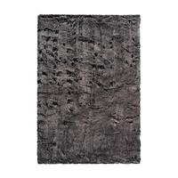 Hochflor Teppich Anthrazit Tender 80x150 Cm - Anthrazit, Design, Textil (80/150cm) - Kayoom