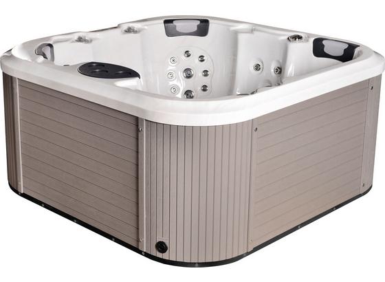 Whirlpool Acryl Florenz Set 200 X 91 X 200 cm - Weiß/Grau, Design, Holz/Kunststoff (200/91/200cm) Whirlpool Acryl Florenz Set 200 X 91 X 200 cm - Weiß/Grau, Design, Holz/Kunststoff (200/91/200cm)