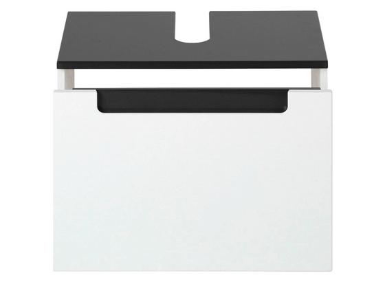 Waschbeckenunterschrank Siena 60cm Weiß/hglz Anthrazit - Anthrazit/Weiß, MODERN, Holzwerkstoff (60/40/35cm) Waschbeckenunterschrank Siena 60cm Weiß/hglz Anthrazit - Anthrazit/Weiß, MODERN, Holzwerkstoff (60/40/35cm)