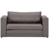 2-sitzer-sofa Mit Schlaffunktion Lisa B: 150 Cm - Taupe/Schwarz, Design, Textil (150/78/70cm) - Livetastic