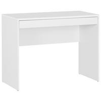 Sminkasztal Sandy - fehér, Modern, faalapú anyag (100/76/45cm)