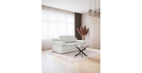 Schlafsofa Alice - Schwarz/Weiß, MODERN, Textil (202/73-92/105cm) - Luca Bessoni