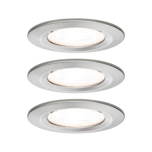 Deckenleuchte 3er-Set Ø 7,8 cm, dimmbar, Rund - Basics (7,8cm) - Paulmann