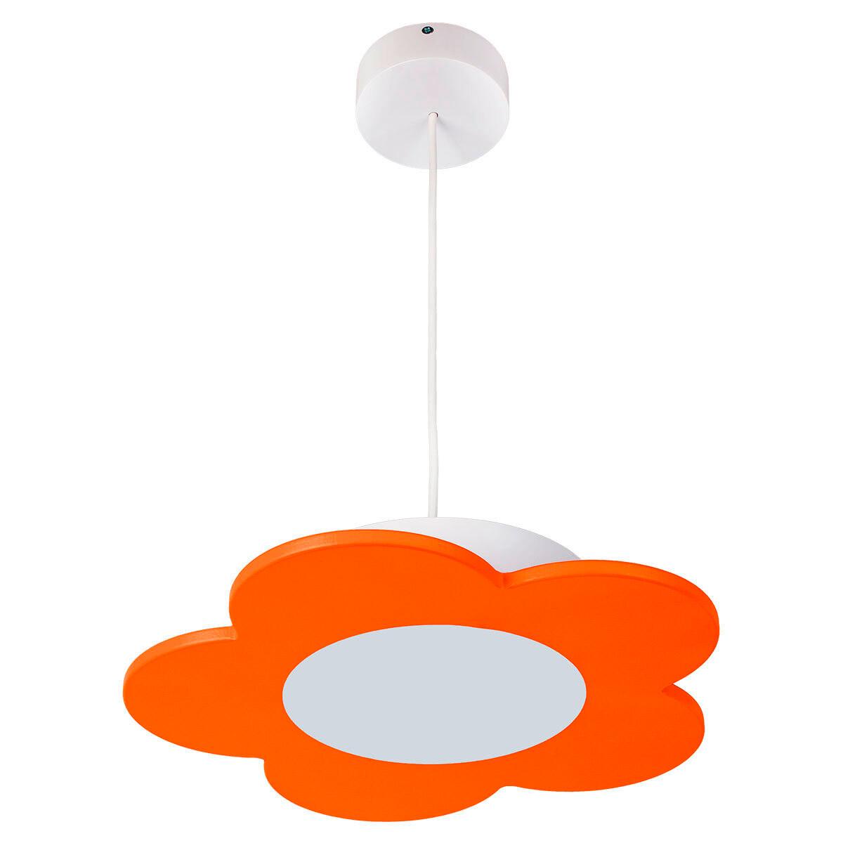 Kinderhängeleuchte 9550118 Fiore - Orange, Basics, Holzwerkstoff/Kunststoff (33/70cm)