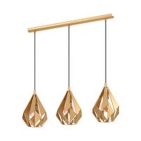 Hängeleuchte 43909*carlton - Goldfarben, Design, Metall (80,5/20,5/110cm) - Eglo