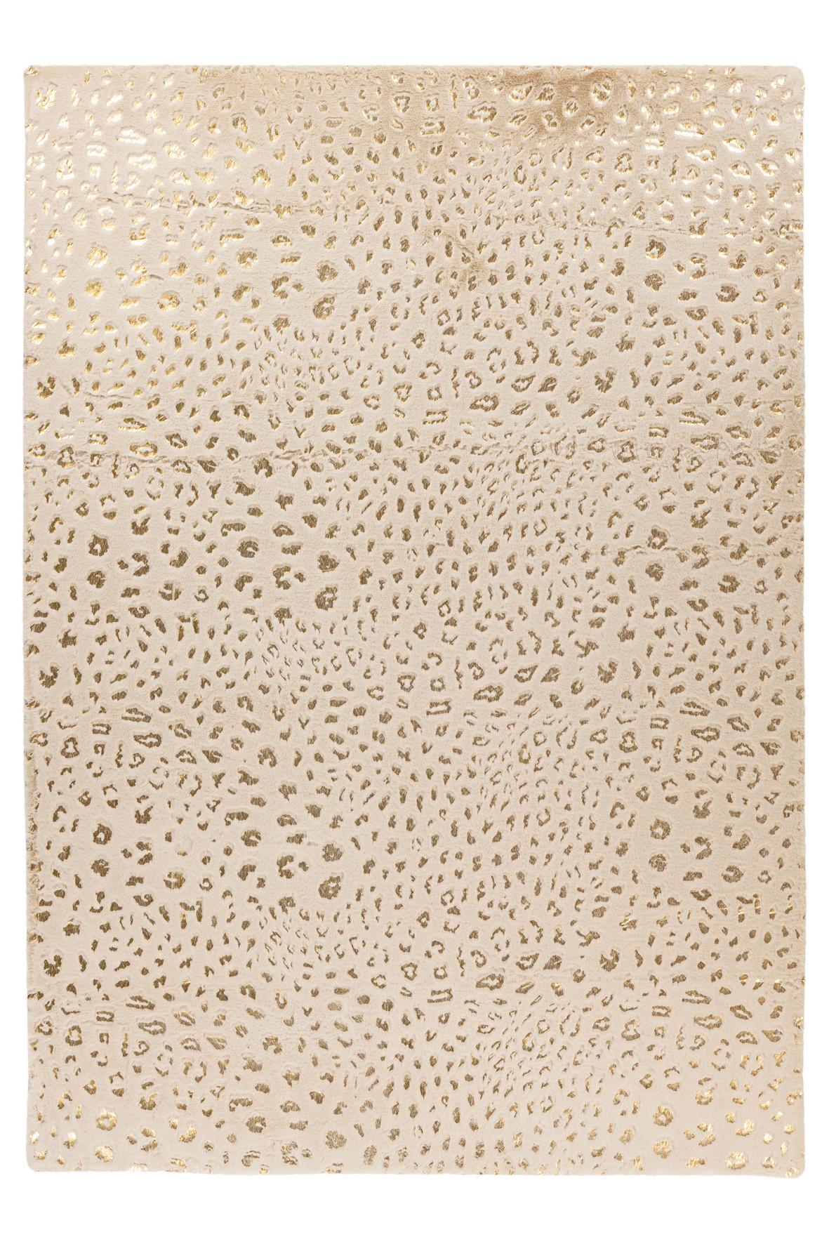 Fellteppich My Safari 165 - Creme, Design, Textil (40/60cm) - Obsession