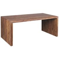 Schreibtisch B 90cm H 76cm Sheesham Sheeshamfarben - Sheeshamfarben, Design, Holz (180/90/76cm) - MID.YOU