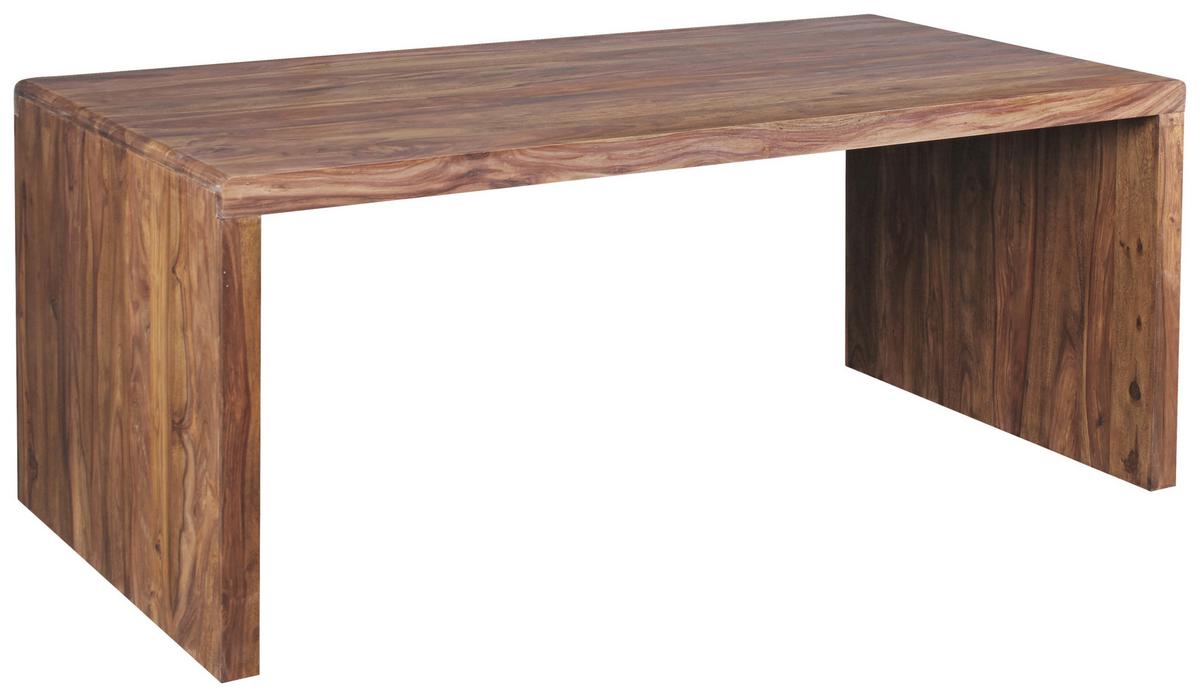 Schreibtisch B 90cm H 76cm Sheesham Sheeshamfarben - Sheeshamfarben, Design, Holz (180/90/76cm) - MID.YOU