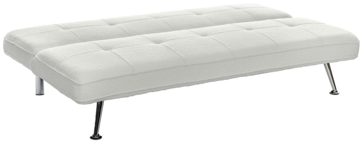 Kanapéágy Billund - fehér, Basics, textil/fa (179/75/90cm) - Livetastic