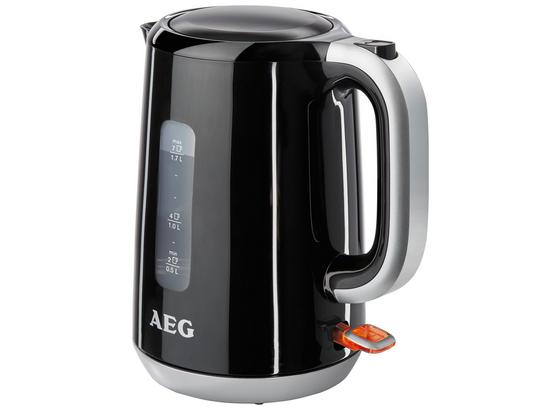 Expresswasserkocher Ewa 3300 - Silberfarben/Schwarz, MODERN, Kunststoff (25,5/24/16,5cm) - AEG Expresswasserkocher Ewa 3300 - Silberfarben/Schwarz, MODERN, Kunststoff (25,5/24/16,5cm) - AEG