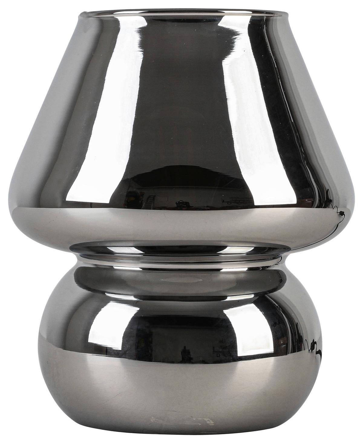 STOLNÍ LAMPA SCHÖNI - černá/barvy chromu, Moderní, plast/sklo (15/18cm) - Modern Living