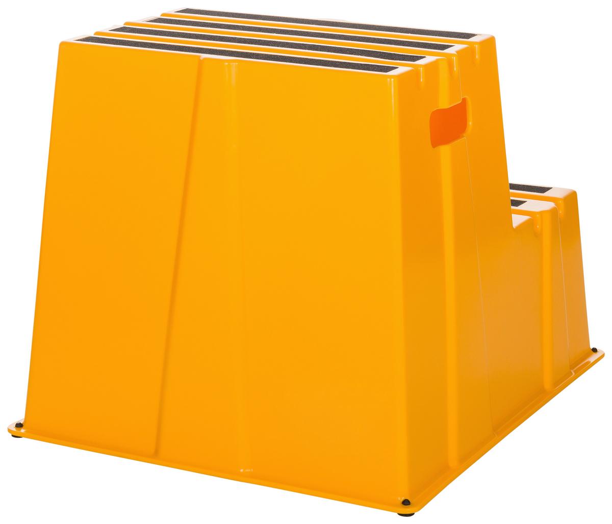 Tritthocker Tio-E2 - Gelb, Basics, Kunststoff (57/51/65cm) - MID.YOU