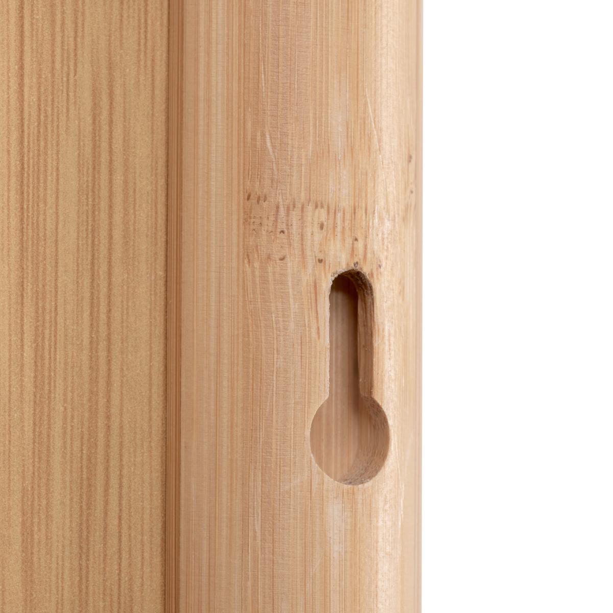 Zrkadlo BONNIE, bambus - prírodná farba, Modern, drevo/kompozitné drevo (55/74/12cm) - Mömax