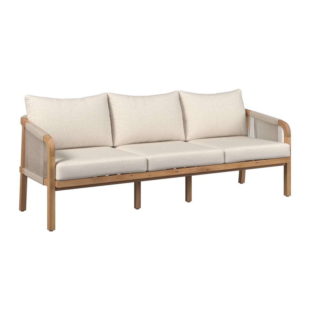 ZAHRADNÍ SADA SIMBA - barvy akácie, Natur, dřevo - Mömax