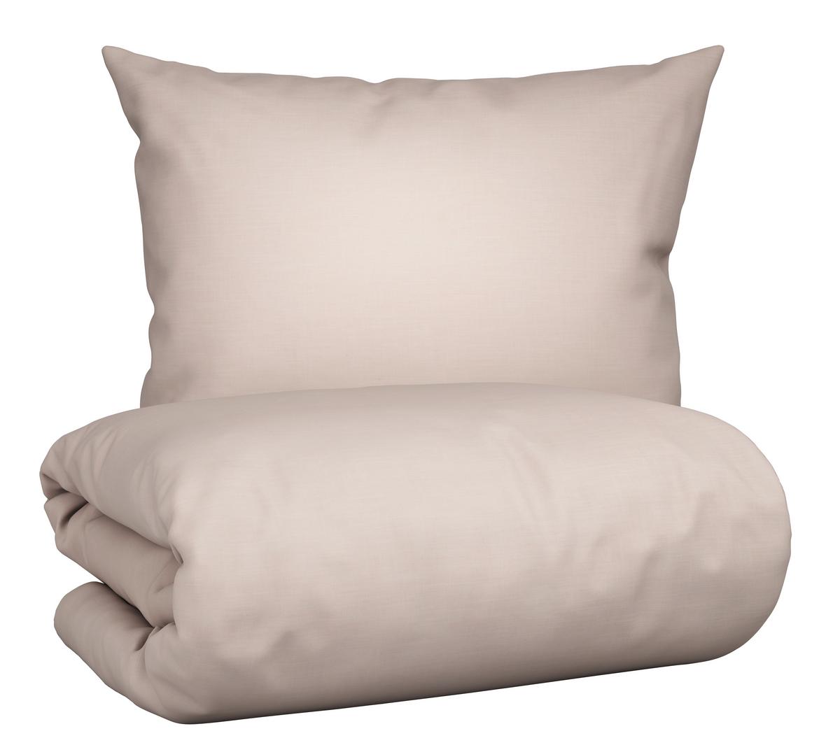POVLEČENÍ Ilvy, 140/200cm, béžová - béžová, Moderní, textil (140/200cm) - Modern Living