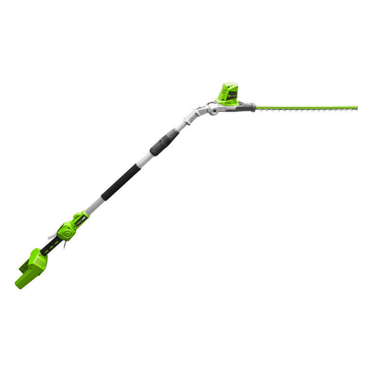 Heckenschere ZI-HST40V Kopf schwenkbar, Akku, 40 V - Grün, Basics, Metall - Zipper