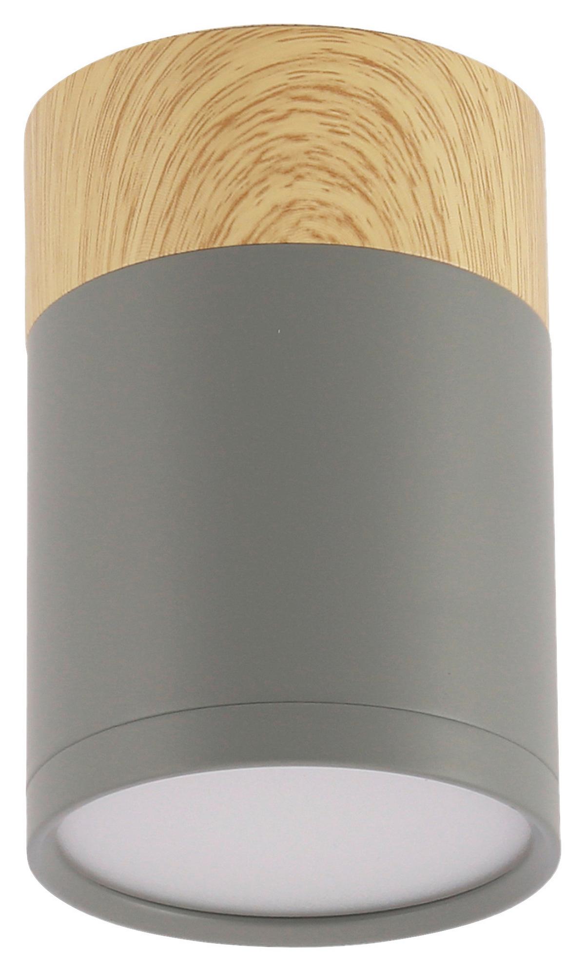 Deckenleuchte 2284262 Tuba - Blaugrau, Natur, Metall (6.8/6.8/10cm)