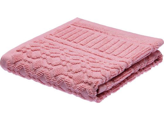 Ručník Pro Hosty Carina - růžová, Romantický / Rustikální, textil (30/50cm) - Mömax modern living Ručník Pro Hosty Carina - růžová, Romantický / Rustikální, textil (30/50cm) - Mömax modern living