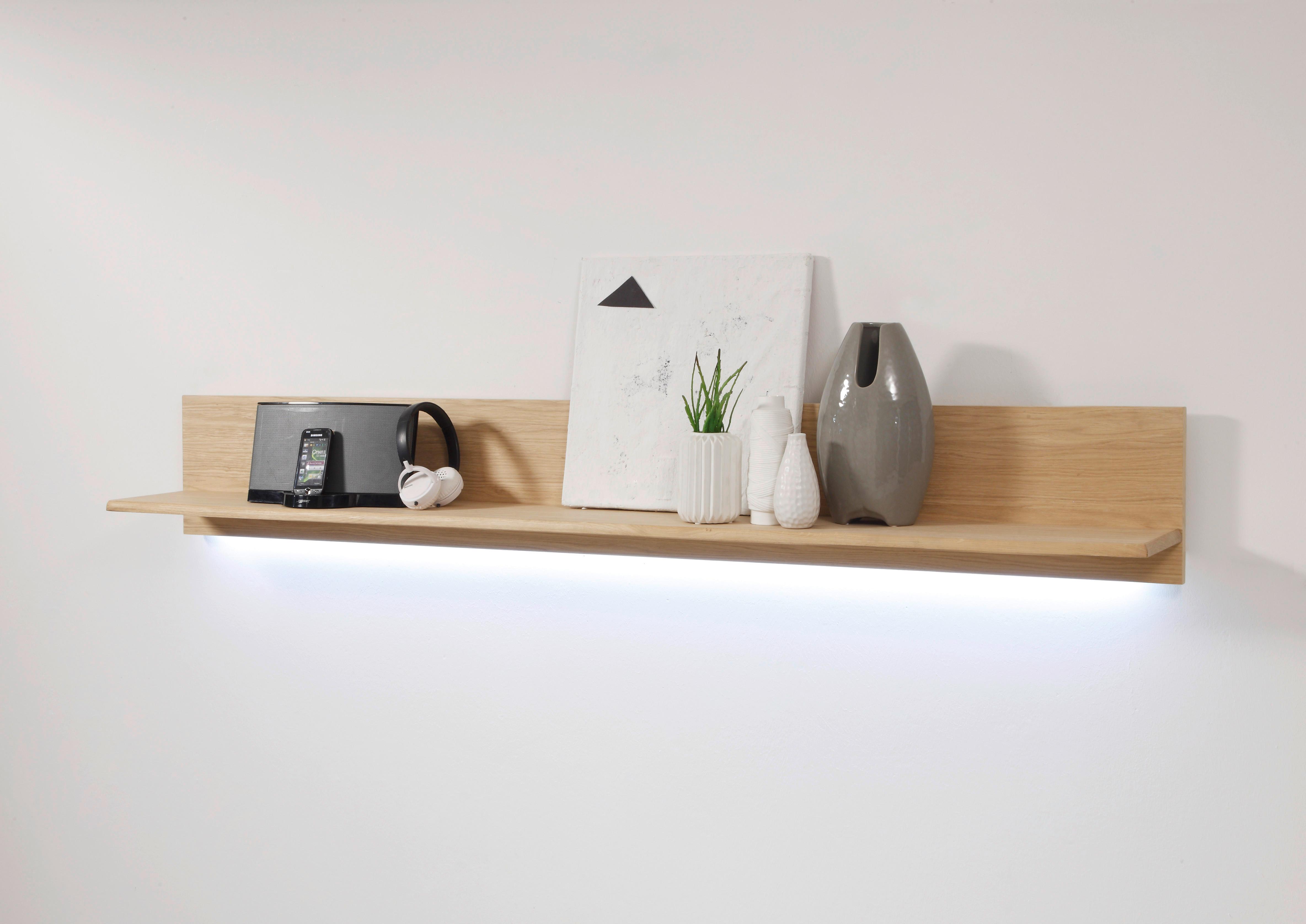 Wandboard Sena B: 179 cm Eichefarben - Eichefarben, Design, Holzwerkstoff (179/25/25cm) - Livetastic