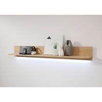 Wandboard Sena B: 179 cm Eichefarben - Eichefarben, Design, Holzwerkstoff (179/25/25cm) - Livetastic