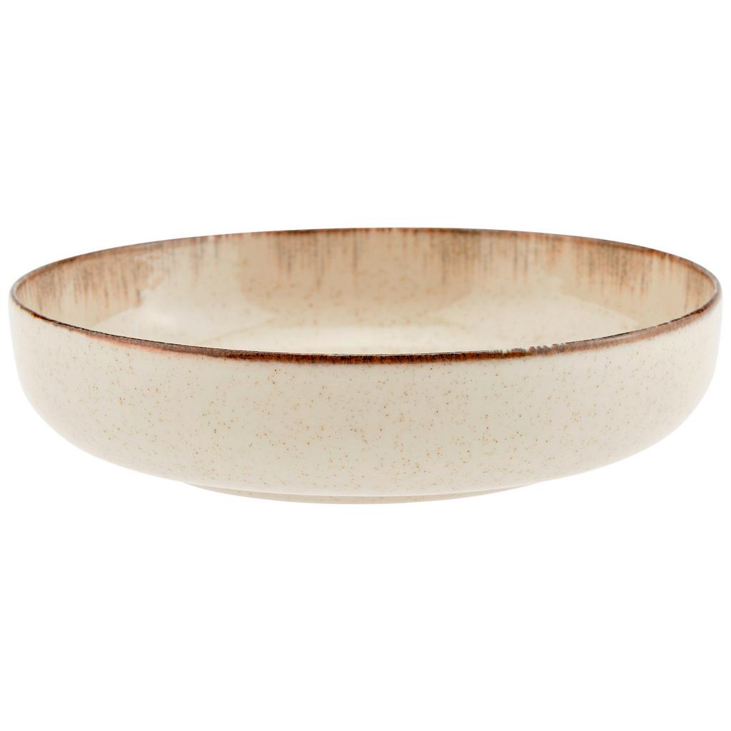 Suppenteller Porzellan beige Sonora DxH: ca. 20x4,7 cm