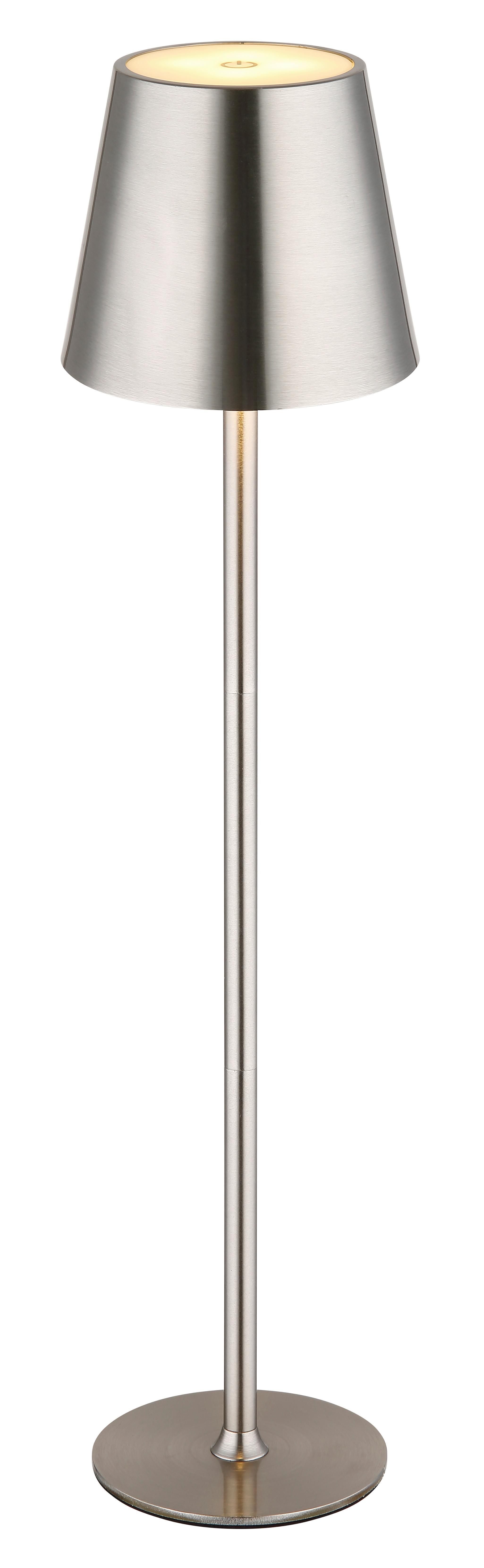 Akku-Tischleuchte 58438n Vannie - Schwarz/Weiß, Design, Kunststoff/Metall (11,2/47cm) - Globo