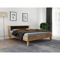 Bett Como Naturfarben /Wildeiche 180x200cm - Wildeiche/Naturfarben, MODERN, Holz (180/200cm) - MID.YOU