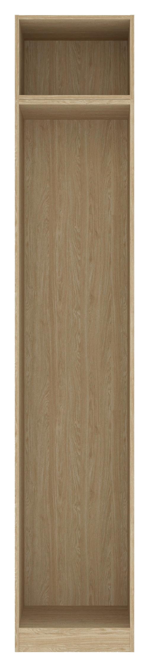 KORPUS ŠATNÍKOVEJ SKRINE UNIT - farba duba, Modern, kompozitné drevo (45,6/242,2/56,5cm) - Ondega