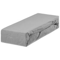 Spannleintuch Alaska - Silberfarben, KONVENTIONELL, Textil (180/200cm) - Ondega