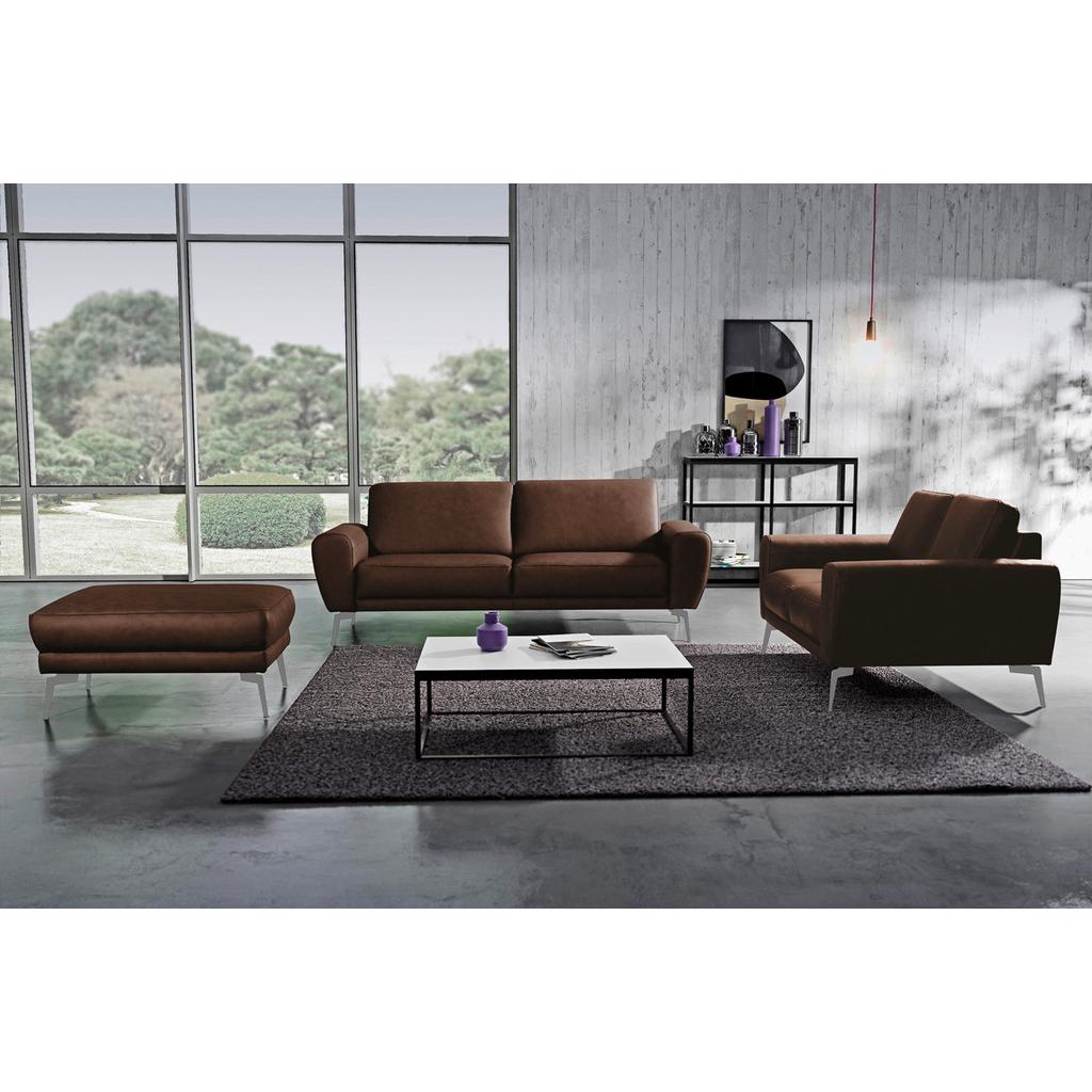 2-Sitzer-Sofa D. Braun Schwarz, B: 177 cm