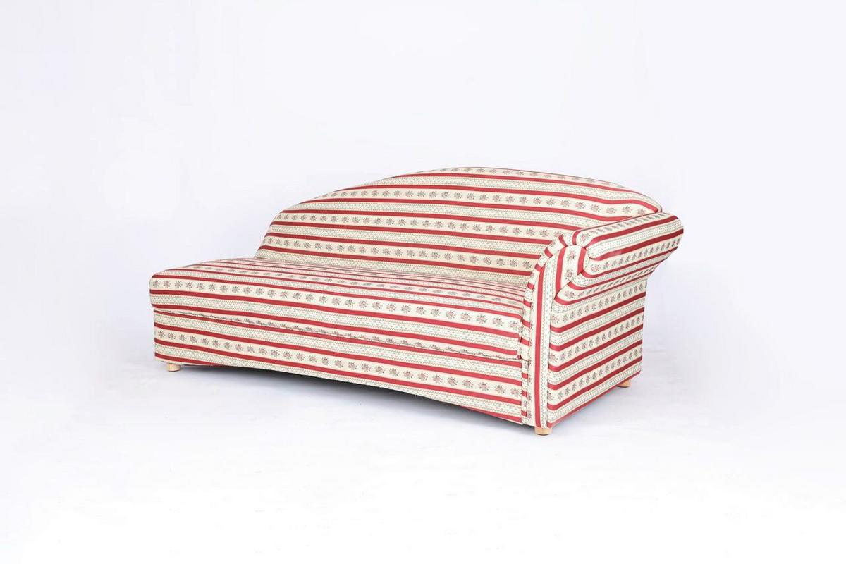 3-Sitzer Lorette Armlehne rechts,ca.193x83x85cm - Bordeaux/Rot, Basics, Holz/Textil (193/83/85cm)