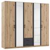 Drehtürenschrank 226cm Despina Eiche Artisan Dekor - Eichefarben/Eiche Artisan, KONVENTIONELL, Holzwerkstoff (226/210/54cm)