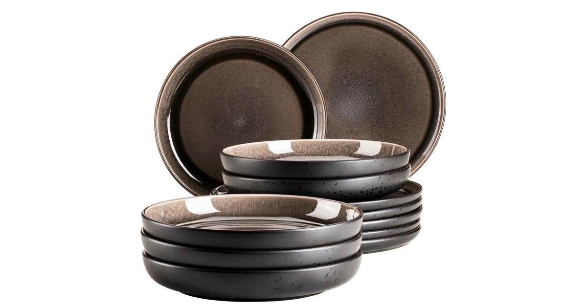 Vintage - Bruin - 4 personen - Kopjes kopen? | Korting tot 43