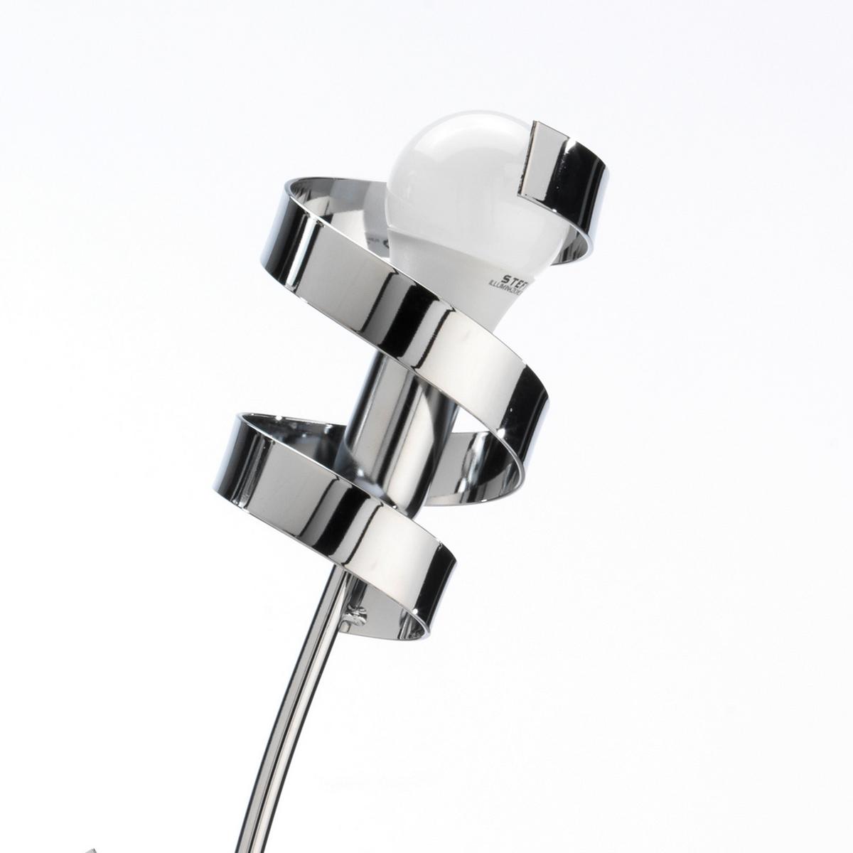 Tischleuchte 4812/Lgc - Chromfarben, Design, Metall (40/65cm)