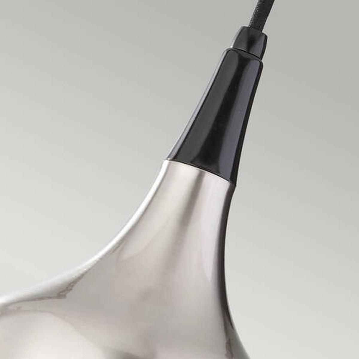Hängeleuchte Fe-Beso-P-S-Bs - Edelstahlfarben, Design, Metall (17.9/28.1cm) - Elstead Lighting