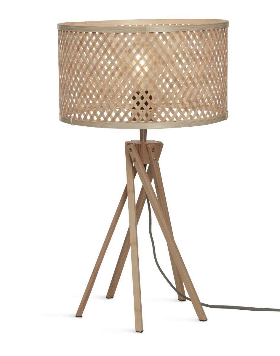 Tischleuchte Java/T/Kl/N/3218/N - Naturfarben, Trend (32/56/32cm) - Good & Mojo