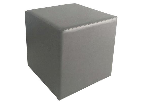 Hocker Mario - Grau, MODERN, Holzwerkstoff/Textil (40/40/40cm) - Ombra Hocker Mario - Grau, MODERN, Holzwerkstoff/Textil (40/40/40cm) - Ombra