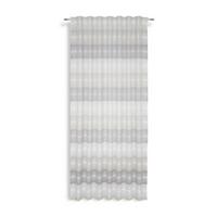 Vorhang mit Schlaufen und Band Hermine 140x245 cm Taupe - Taupe, MODERN, Textil (140/245cm) - Luca Bessoni