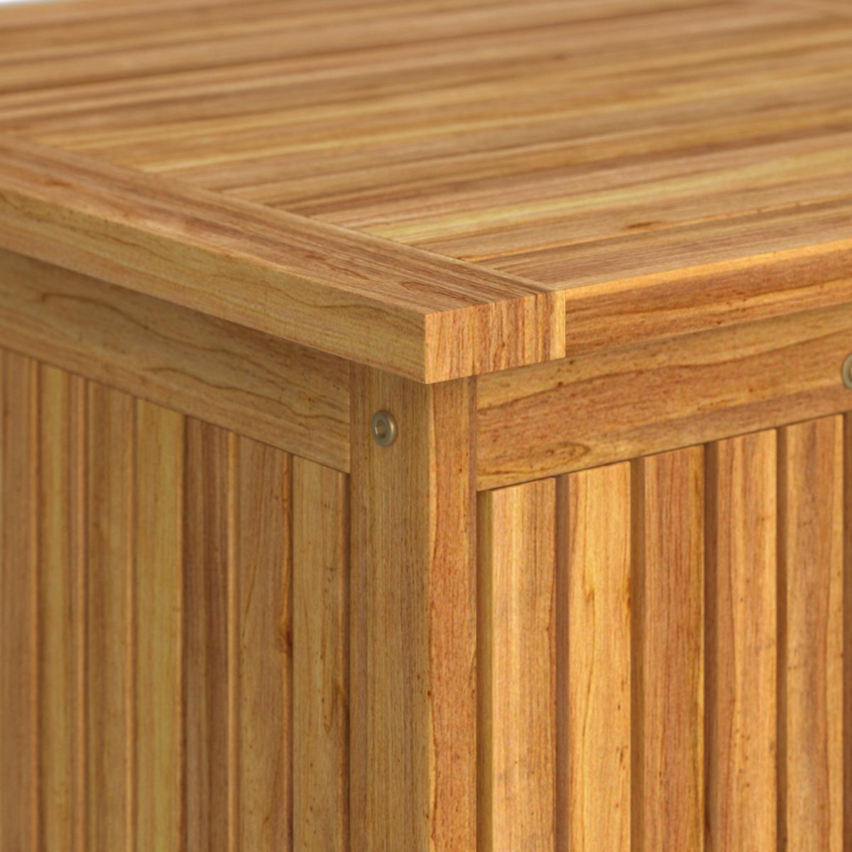 BEDNA NA POLŠTÁŘE FRANCA - barvy teak, Moderní, dřevo (55/53/60cm) - Bessagi Garden
