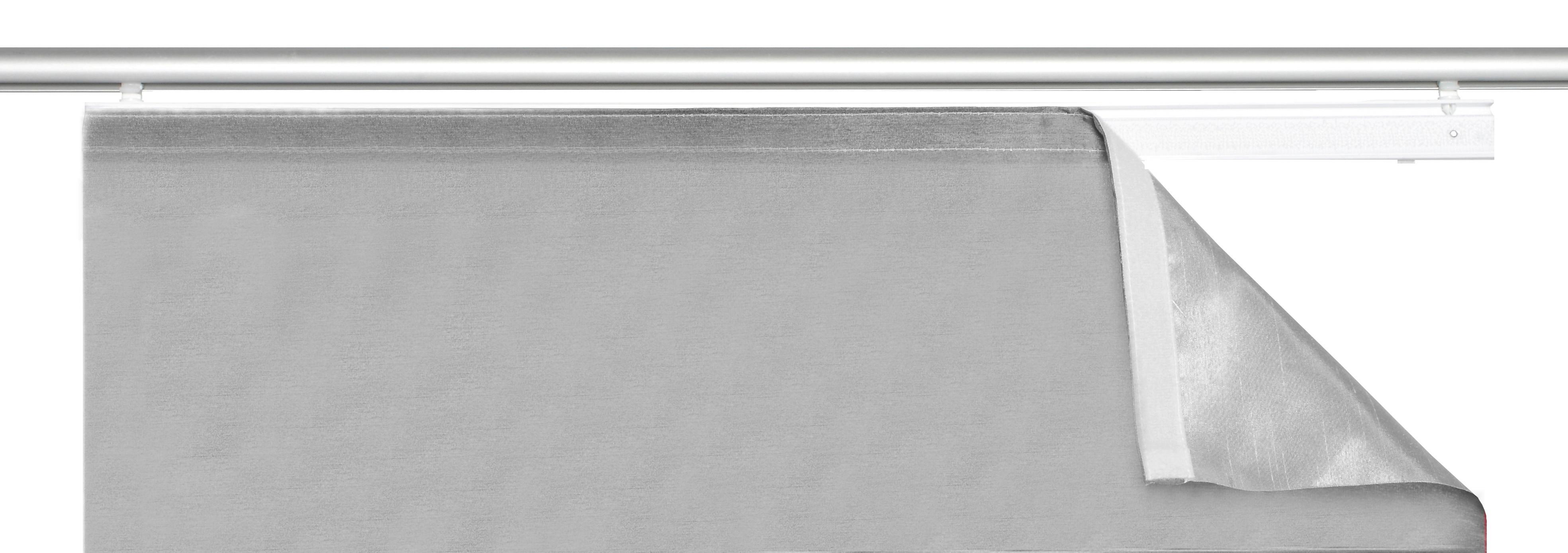 Vorhang mit Paneelwagen Magnene 60x245 cm Rosa - Rosa, Basics, Textil (3x60/245cm)