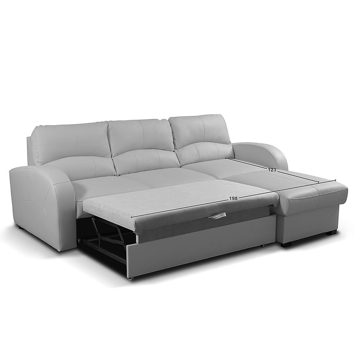 Ecksofa Tilo Schlammfarben S: 227 cm - Schlammfarben/Schwarz, Design, Leder/Textil (227/168cm) - Livetastic
